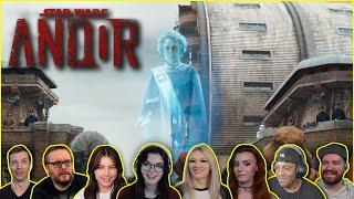 Reactors Reactions to MAARVA'S FINAL SPEECH "THE EMPIRE IS A DISEASE" | Andor 1x12 'Rix Road'