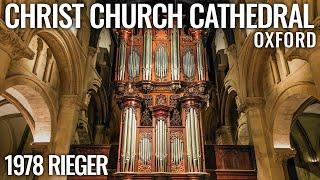  ORGAN DEMONSTRATION - Christ Church Cathedral, Oxford