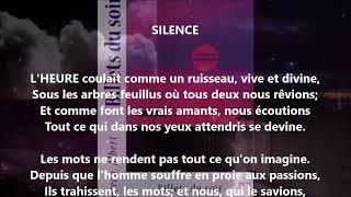 Silence - Albert Lozeau lu par Yvon Jean