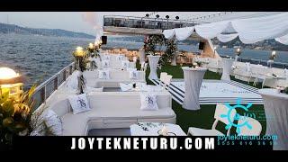 High Class Boat Weddings in  Istanbul by VIP Yachts Boats. Wedding on the boat, Wedding İstanbul