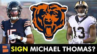 Sign Michael Thomas? Chicago Bears Rumors On Rome Odunze & Coleman Shelton | Mailbag