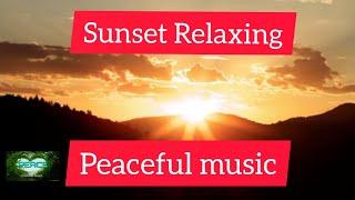 velly sunset#Peacefulmusic |#SunsetMusic, Nature sounds, Meditation music, Ocean Sunset, #4k-0004