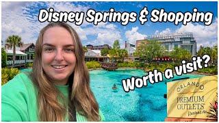 Disney Springs BEST food, coffee & cookies PLUS BARGAINS at the Outlets