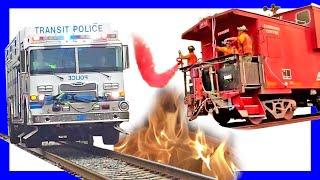 Firefighting and Police Trains