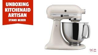 Unboxing Kitchen Aid Artisan Stand Mixer (5KSM125BMH) Milkshake