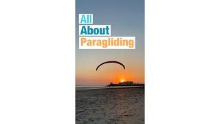 "Soaring Heights: A paragliding Journey" #placestovisit #karachi #paragliding #emaar #seaview