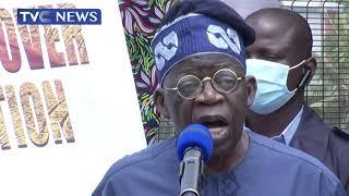 APC National Leader, Asiwaju Bola Ahmed Tinubu Urges Youth To Shun Violence