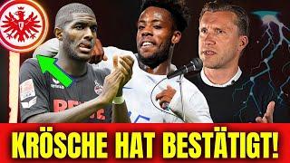  KÜNDIGTE SEINE ENTSCHEIDUNG AN! NACHRICHTEN EINTRACHT FRANKFURT