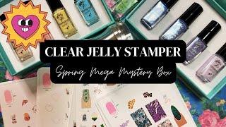 Clear Jelly Stamper Spring MEGA  Mystery Box | Stamping Plates, Polish, New Plates, Accessories