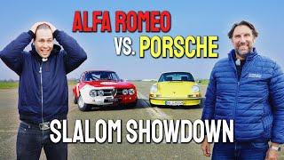 VOLLES BRETT!!! Porsche 911 S (RSR Motor) vs. Alfa Romeo GTAm auf der Collective Motion Strecke