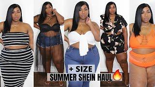 I'M IMPRESSED! MY FIRST PLUS SIZE SHEIN HAUL! SUMMER 2020 LOOKS!