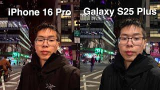 Galaxy S25 Plus vs iPhone 16 Pro Camera Comparison