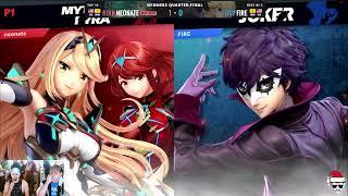 Smash at Cakes #10 WQF: NeoNate (Pyra & Mythra) vs FIRE (Rosalina & Luma/Joker)