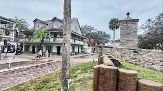 The Oldest City In America On Last Day Of Year - St Augustine Florida / Wax Museum & Old Jail Tour