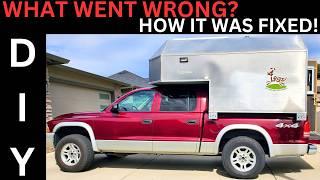 DIY Truck Camper - What went WRONG and How to FIX it! Full Tour.