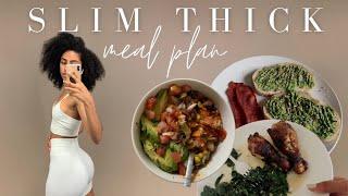 WHAT I EAT IN A DAY TO GAIN WEIGHT | SLIM THICK MEAL PLAN | Mo'Beauty