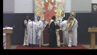Eve of St. Reweis Feast: Vespers/Veneration/Homily with Bishop Youssef & Bishop Basil ~ 10/30/2022