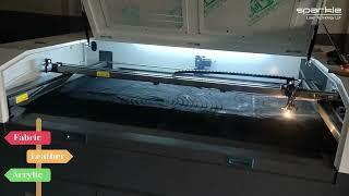 Non Metal Co2 Fabric Leather Laser Cutting Machine