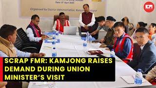 Union Minister visits Manipur’s Kamjong, Scrapping of Free Movement Regime tops agenda