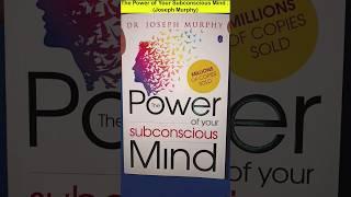 The Power of your subconscious mind book price | The Power of subconscious mind joseph murphy