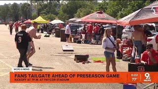 Cincinnati Bengals fans tailgate ahead of first preseason game of 2024 season