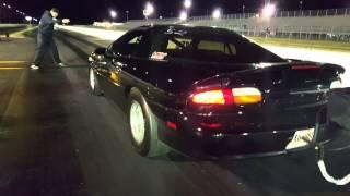 Michael Payne making some test pass on low boost. 9.04 @150mph