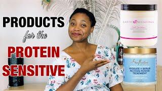 Best PRODUCTS for PROTEIN SENSITIVE natural hair #naturalhair #proteinsensitive #haircare