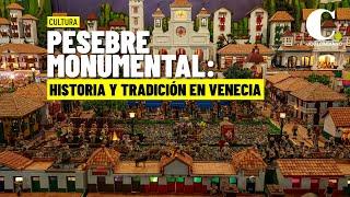 El pesebre que cuenta historias: una tradición viva en Venecia, Antioquia