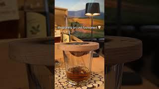 The classic old fashioned  #cocktails  #drinks   #whisky  #whiskey  #smokyvibes  #oldfashioned