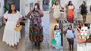 SIZES 10 TO 30! FIRST *plus size* Bloom Chic Try-on Haul! Summer 2024