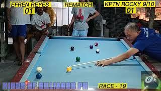 FULL MATCH REMATCH EFREN  BATA  REYES vs. KPTN - RACE 19 | CONCEPCION TARLAC CITY