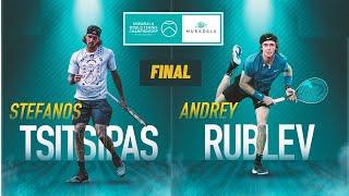 Stefanos Tsitsipas vs Andrey Rublev | 2022 Mubadala World Tennis Championship Final