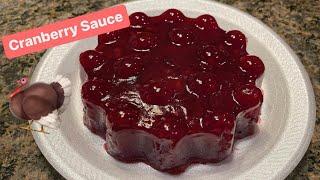 How to Make: Cranberry Sauce