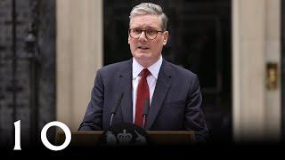 Keir Starmer's first speech as Prime Minister