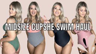 MIDSIZE CUPSHE SWIM HAUL | Spring 2022 Cupshe Try On! Size XL