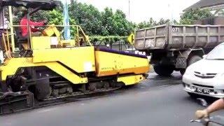 HOW TO ASPHALT PAVER FINISHER WORK