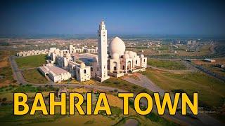 World's 3rd largest Mosque - Bahria Town Karachi - Drone View