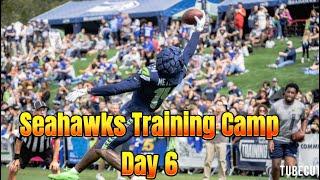 Seahawks Training Camp Day 6