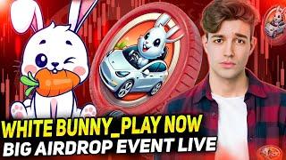 TH WHITE BUNNY GAME || PLAY ON TELEGRAM NOW || TAP TO EARN 2024 || BEST GAME FOR EARNING