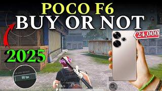 POCO F6 GAMING REVIEW | POCO F6 BGMI TEST 90FPS | POCO F6 BUY OR NOT 2025