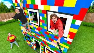 Last To Leave LEGO HOUSE Wins $10,000!!