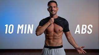 10 MIN INTENSE AB WORKOUT - At Home Sixpack Abs Routine (No Equipment)