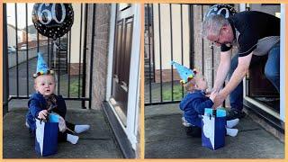 Grandparents Meet Grandchild for the First Time. Emotional Surprises.