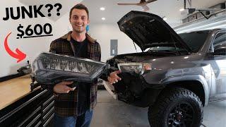 4Runner VLAND Headlights - Install & Review - Are Cheaper Headlights Good??