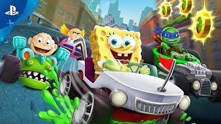 Nickelodeon Kart Racers - Announce Trailer | PS4