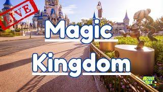  LIVE: Magic Kingdom Sunday Morning Walk in the Park |  Walt Disney World Live Stream