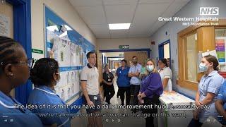 Improving Together on Forest Ward at the Great Western Hospital