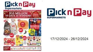 Pick n Pay specials - 17/12/2024 - 26/12/2024