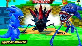 Desbloqueamos a CURSED SHADOW SONIC, SONIC GODZILLA y todas las nuevas morphs // Roblox