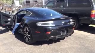 Aston Martin V8 Vantage N420 Revving